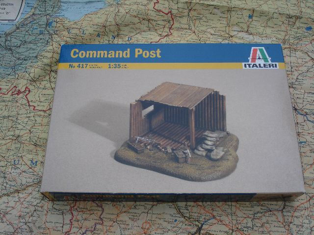 Italeri 417  COMMAND POST diorama WO2